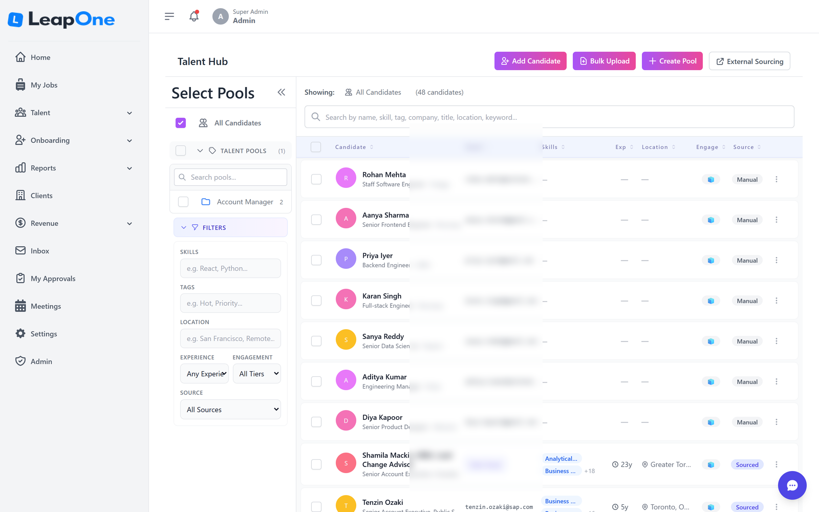 Talent CRM — Relationships, Not Spreadsheets.